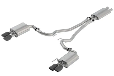 Borla Exhaust ECE Cat-Back Exhaust w/Active Valve - Fits Convertible (Mustang GT 18-23)