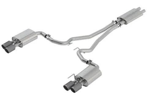 Borla Exhaust Cat-Back Exhaust System Touring- Carbon Fiber Tips (Mustang GT 18-23)