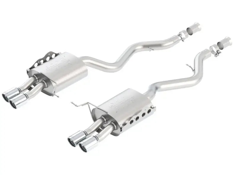 Borla Exhaust Aggressive Atak Exhaust - Rear Section Only (M3 08-13) — fits BMW M3 E90 E92