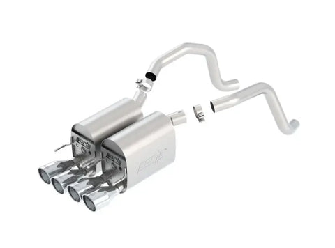Borla Exhaust Stainless Steel Exhaust - Rear Section Only (Corvette 05-08)