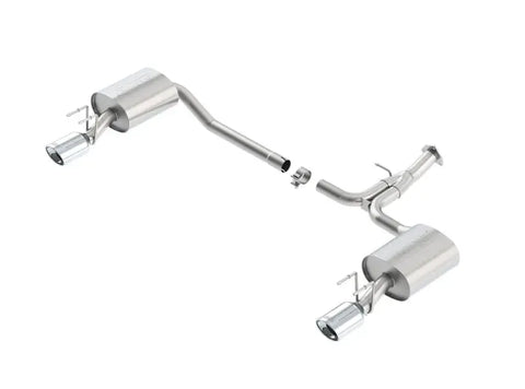 Borla Exhaust Stainless Steel Single Split Rear Exit Touring Exhaust (Accord 13-17) — fits Honda Accord
