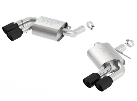 Borla Exhaust S-Type Rear Section Exhaust w/o Dual Mode Ceramic Black (Camaro 16-23)