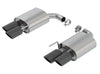 Borla Exhaust 2.5in S-Type Exhaust w/o Valves - Rear Section Only - Black Chrome (Mustang GT 18-23)