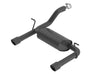 Borla Exhaust Touring Stainless Steel Axle Back Black Coated Exhaust w/3.5in Tips (Wrangler 18-23)