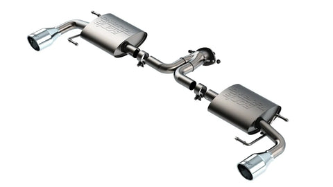 Borla Exhaust 2in Touring Rear Section Exhaust (CX-5 17-23) — fits Mazda Cx 5