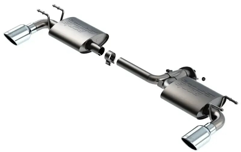 Borla Exhaust S-Type Rear Section (Mazda 3 19-23) — fits Mazda 3 Gen 4