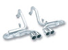 Borla Exhaust 140038 Aggressive Cat-Back Exhaust (Corvette 97-04)