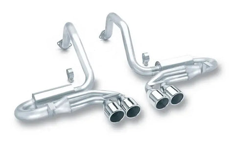 Borla Exhaust Aggressive Cat-Back Exhaust (Corvette 97-04) — fits Chevrolet Corvette