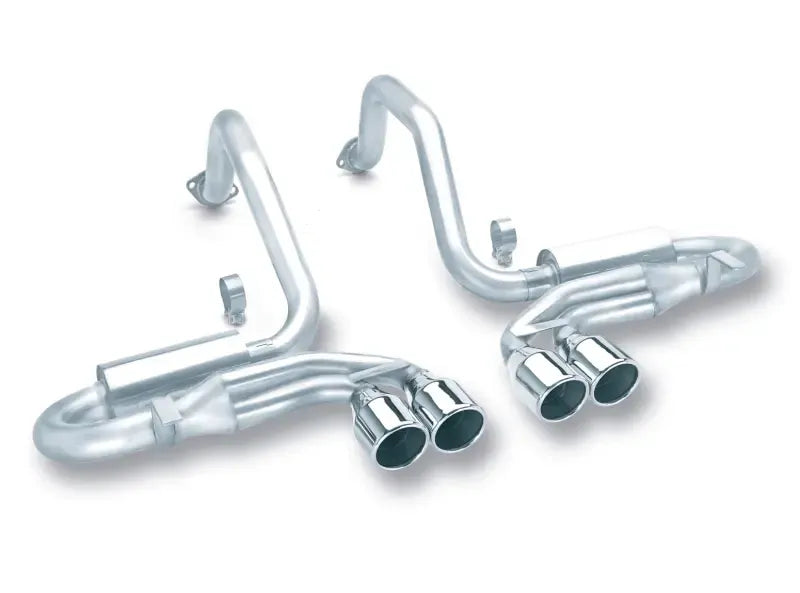 Borla Exhaust 140038 Aggressive Cat-Back Exhaust (Corvette 97-04)