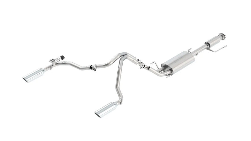 Borla Exhaust Cat-Back Exhaust Single Split Rear Exit (FJ Cruiser 07-09) — fits Toyota FJ Cruiser Gsj15