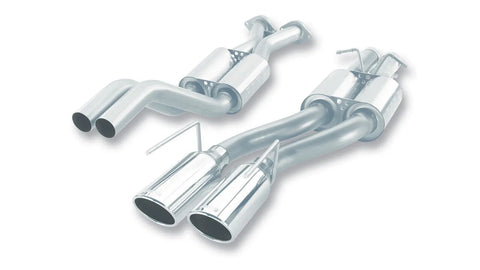 Borla Exhaust S-Type Cat-Back Exhaust (Grand Cherokee 06-10) — fits Jeep Grand Cherokee