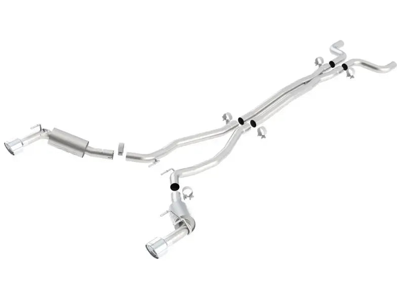 Borla Exhaust Aggressive Cat-Back Exhaust (Camaro 10-13) — fits Chevrolet Camaro Gen 5