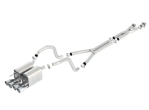 Borla Exhaust Atak Stainless Steel Cat-Back Exhaust (Corvette 05-08)