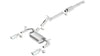 Borla Exhaust Single Split Rear Exit Cat-Back Exhaust (Wrangler 12-18)