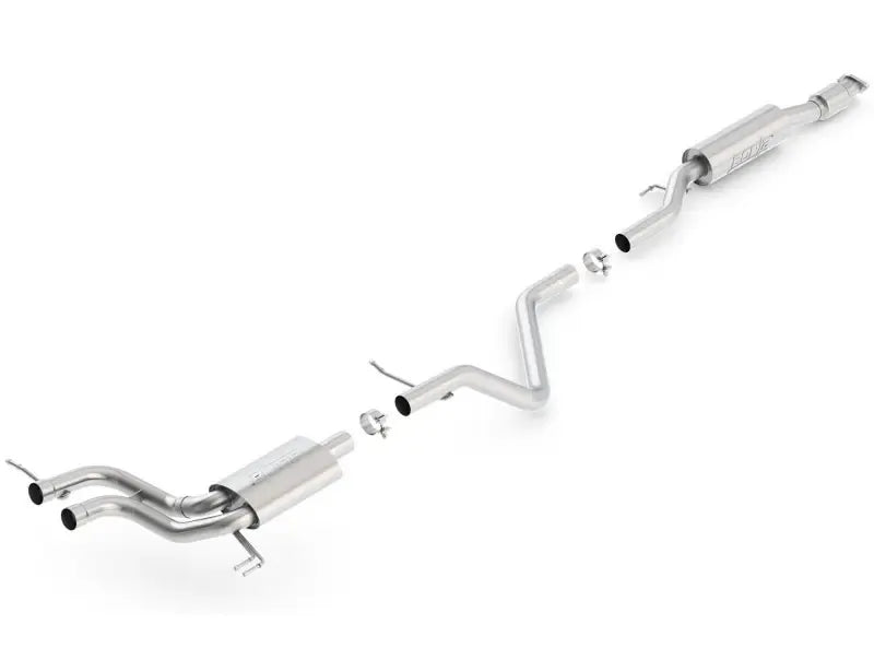 Borla Exhaust Dual Center Rear Exit Cat-Back Exhaust (Veloster 13-17)
