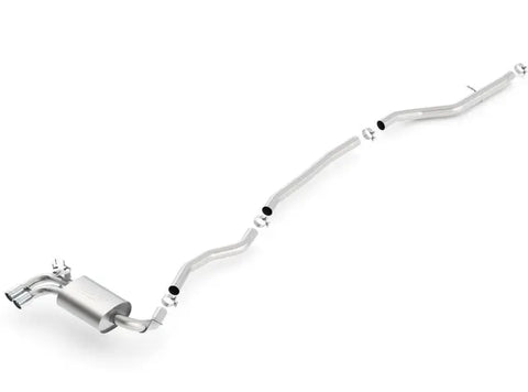 Borla Exhaust Dual Left Rear Exit Cat-Back Exhaust (328i 12-16)