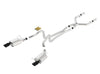 Borla Exhaust Single Split Rear Exit Atak Black Chrome CB Exhaust (Mustang GT 13-14/Boss 302 13-14)