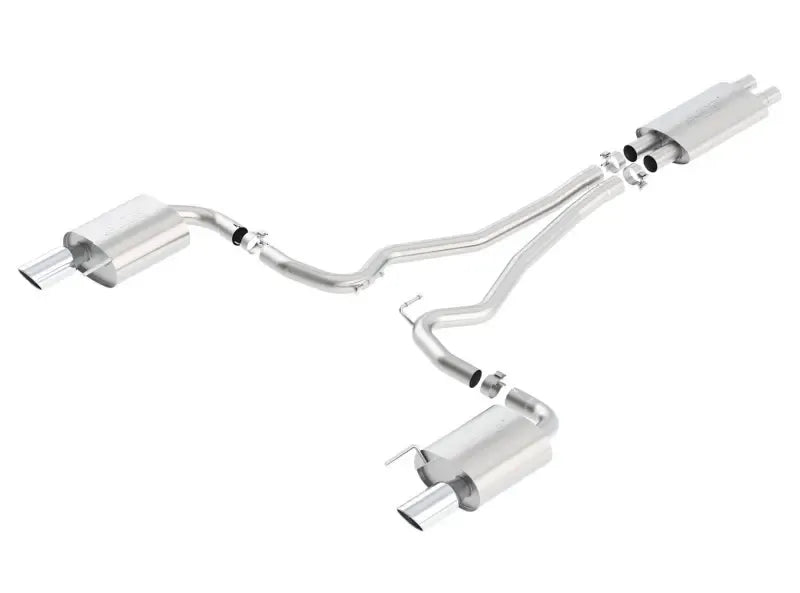Borla Exhaust 140589 Touring Cat-Back 2.5in Pipe 4 | Kren Offroad NZ