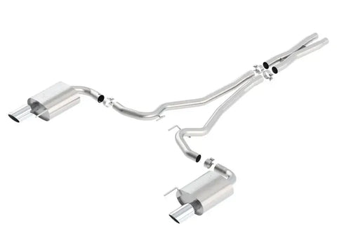 Borla Exhaust Atak S Cat-Back 2.5in Pipe 4in Tip (Mustang GT 15-17)