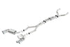 Borla Exhaust Atak Cat-Back w/Dual Tips - NPP Dual Split Rear Exit (Camaro 16-23) — fits Chevrolet Camaro Gen 6 (image 4)