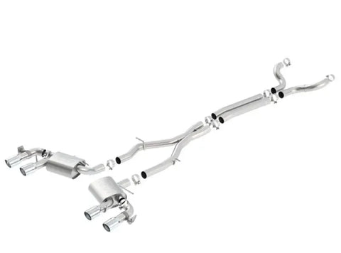 Borla Exhaust Atak Cat-Back Exhaust w/Dual Split Rear Exit (Camaro 17-23) — fits Chevrolet Camaro Gen 6