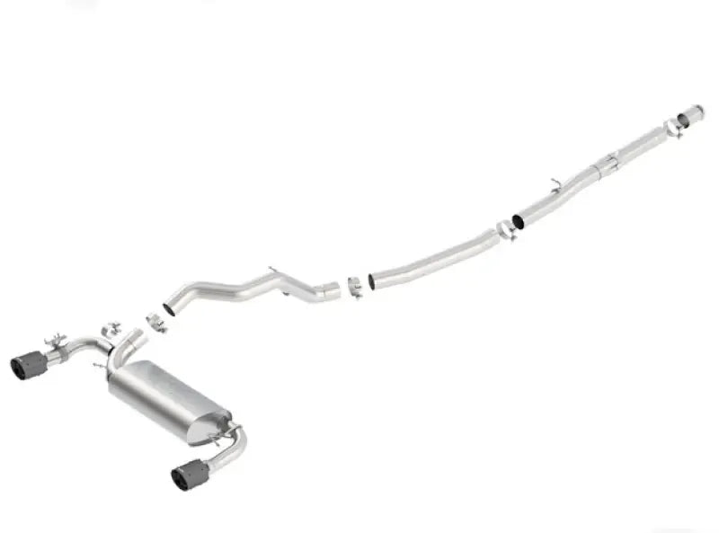 Borla Exhaust Single Split Exit Atak Cat-Back Exhaust (Focus RS 16-18) — fits Ford Focus