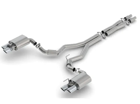 Borla Exhaust S-Type Cat-Back Exhaust w/Valves (Mustang GT 18-23) — fits Ford Mustang