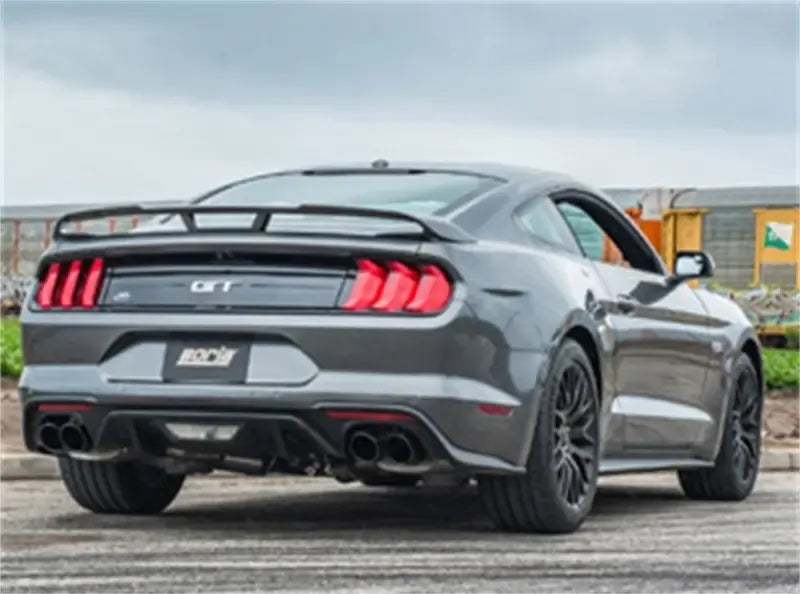 Borla Exhaust 3in Atak Cat-Back Exhaust w/o Valves w/Black Chrome Tips (Mustang GT 18-23)