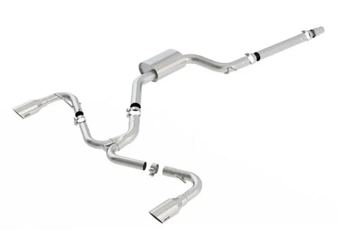 Borla Exhaust SS S-Type Cat-Back Exhaust w/Stainless Brushed Tips (Golf GTI 18-21)