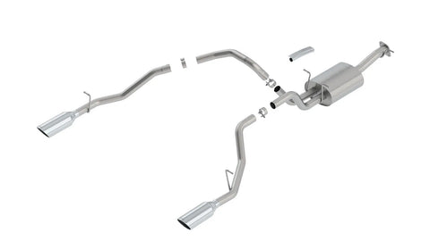 Borla Exhaust Stainless Steel Cat-Back Exhaust (Ram 1500 19-24) — fits Dodge Ram 1500