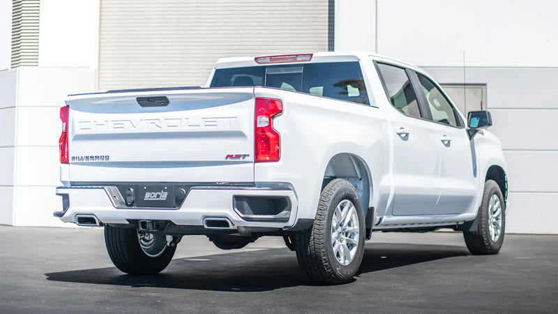 Borla Exhaust Touring Cat-Back - Use Fact Fascia Tips (Silverado 1500 19-24)