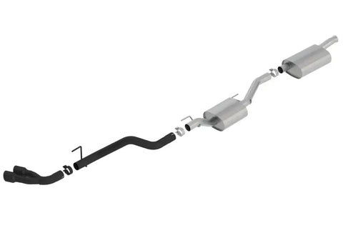 Borla Exhaust Touring Cat-Back w/Dual Black Tips (Gladiator 20-23)