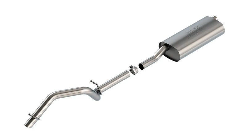 Borla Exhaust Turn Down Exit Cat-Back Exhaust (Wrangler 18-23) — fits Jeep Wrangler