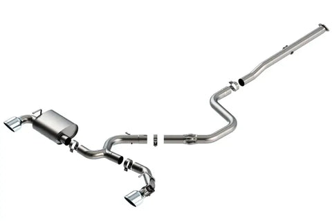 Borla Exhaust 3in Atak Cat-Back Exhaust w/Stainless Steel Tips (Veloster 19-22) — fits Hyundai Veloster