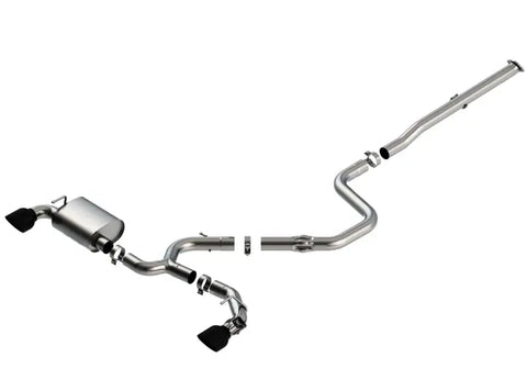Borla Exhaust 3in Atak Cat-Back Exhaust w/Black Chrome Tips (Veloster 19-22)