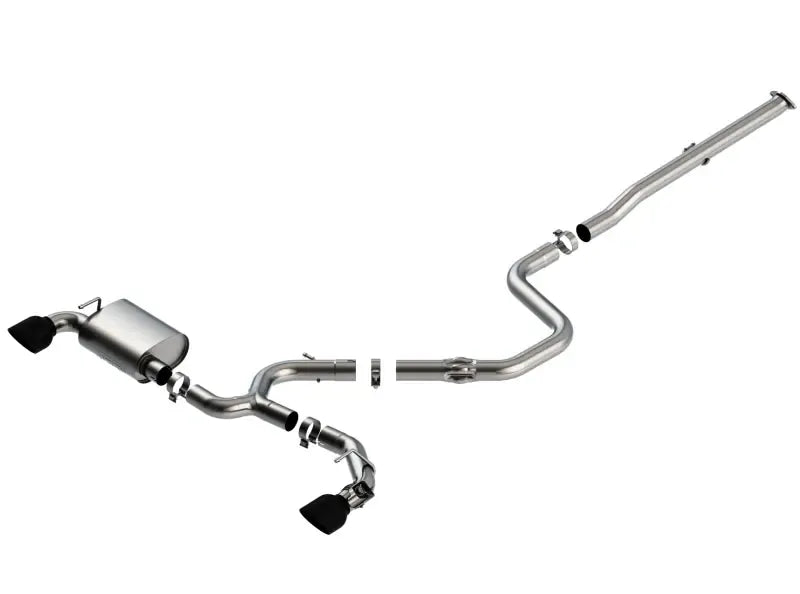 Borla Exhaust 3in Atak Cat-Back Exhaust w/Black Chrome Tips (Veloster 19-22)