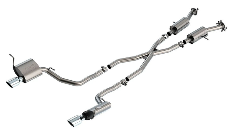 Borla Exhaust 2.25in S-Type Cat-Back (Grand Cherokee 14-21) — fits Jeep Grand Cherokee