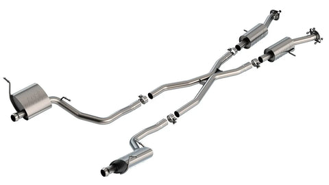 Borla Exhaust 2.25in S-Type Cat-Back (Grand Cherokee 14-21) — fits Jeep Grand Cherokee