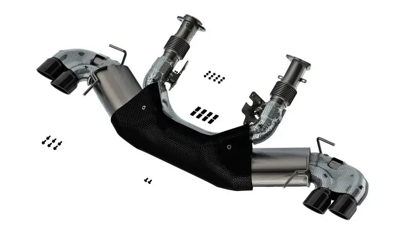 Borla Exhaust 3in Atak Cat-Back Exhaust - Black Chrome Tips (Corvette 20-24)