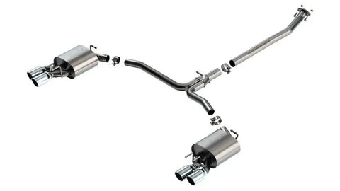Borla Exhaust S-Type Cat Back Exhaust - Stainless (Camry 18-24) — fits Toyota Camry