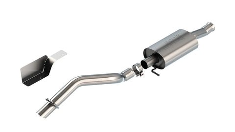 Borla Exhaust 2.75in Turn Down Tip S-Type Cat-Back Exhaust (Wrangler 18-23) — fits Jeep Wrangler