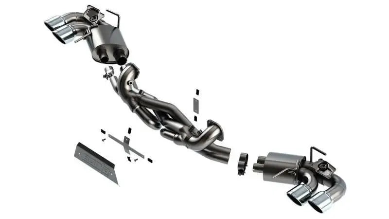 Borla Exhaust Atak Cat-Back Exhaust System - Euro Spec (Corvette 20-24)