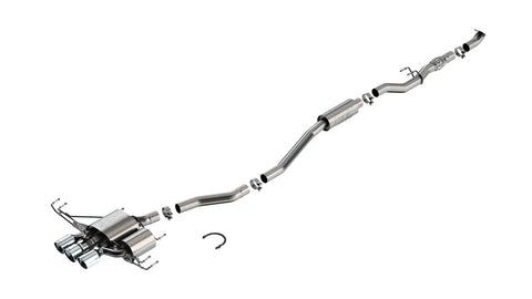 Borla Exhaust Atak Cat-Back Exhaust w/4in Tips (Civic Type R 23)