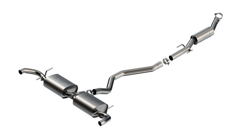 Borla Exhaust S-Type Cat-Back Exhaust w/o Tips (Grand Cherokee 22-24)