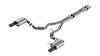Borla Exhaust S-Type Cat-Back Exhaust System - Black Chrome (Mustang GT 24)