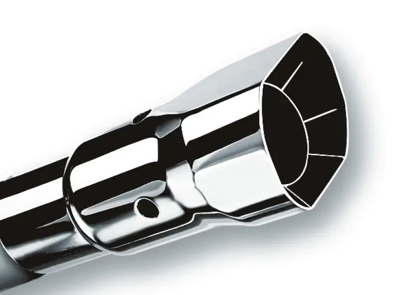 Borla Exhaust 20116 Polished Tip Single Square Ang | Kren Offroad NZ