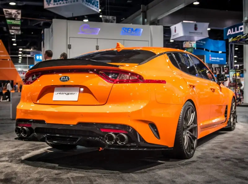 Borla Exhaust 2.25in Carbon Fiber Tip Kit (Stinger 18-21) — fits Kia Stinger