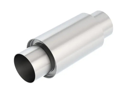 Borla Exhaust 3 -1/2in In/Out x 5in Round x 8in Long XR-1 Sportsman Shorty Racing Muffler