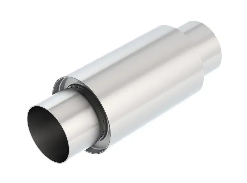 Borla Exhaust 3 -1/2in In/Out x 5in Round x 8in Long XR-1 Sportsman Shorty Racing Muffler
