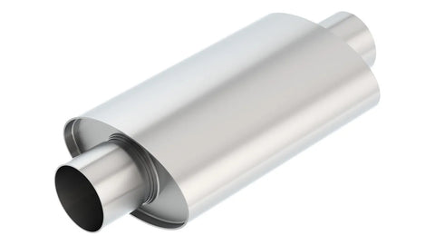 Borla Exhaust XR-1 Multi-Core 3in Ctr-Ctr Oval 12in x 4.25in x 7.88in Rotary Engine Equipped Racing Muffler